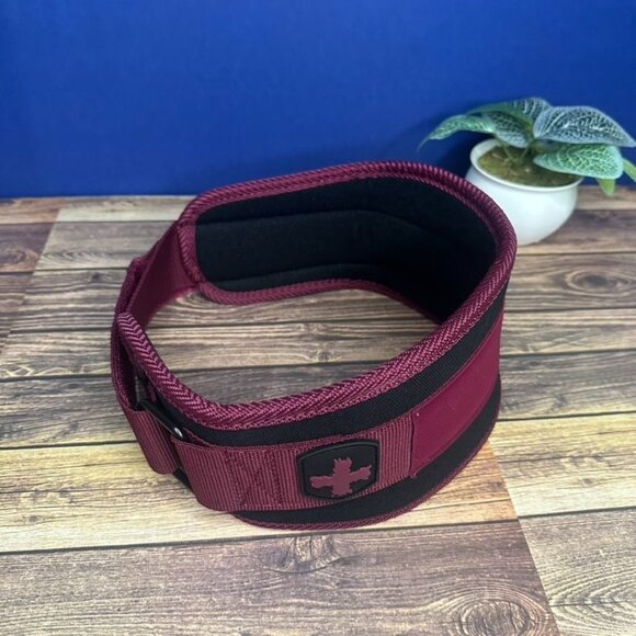 NWOT Harbinger Foam Core Belt 4.5" for Lifting Size Small (Merlot) - Picture 2 of 8